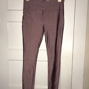 Metallic purple legging